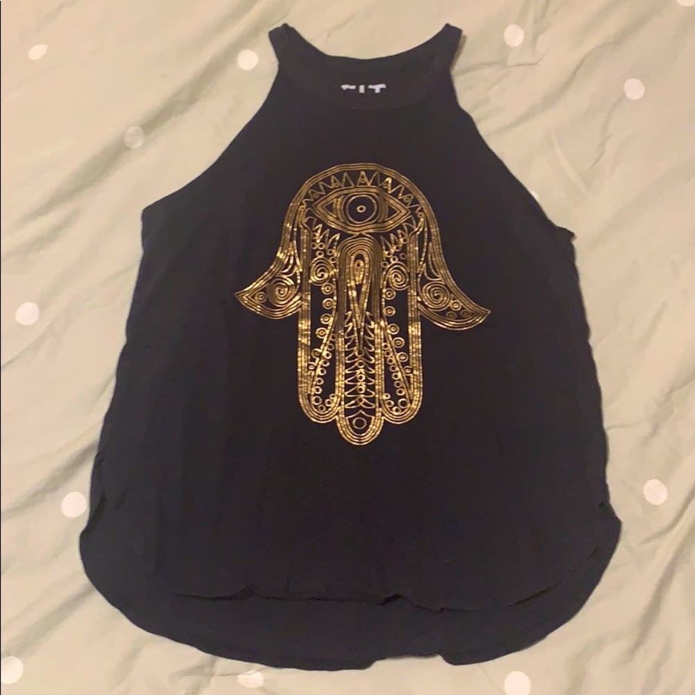 Black tank top or workout top